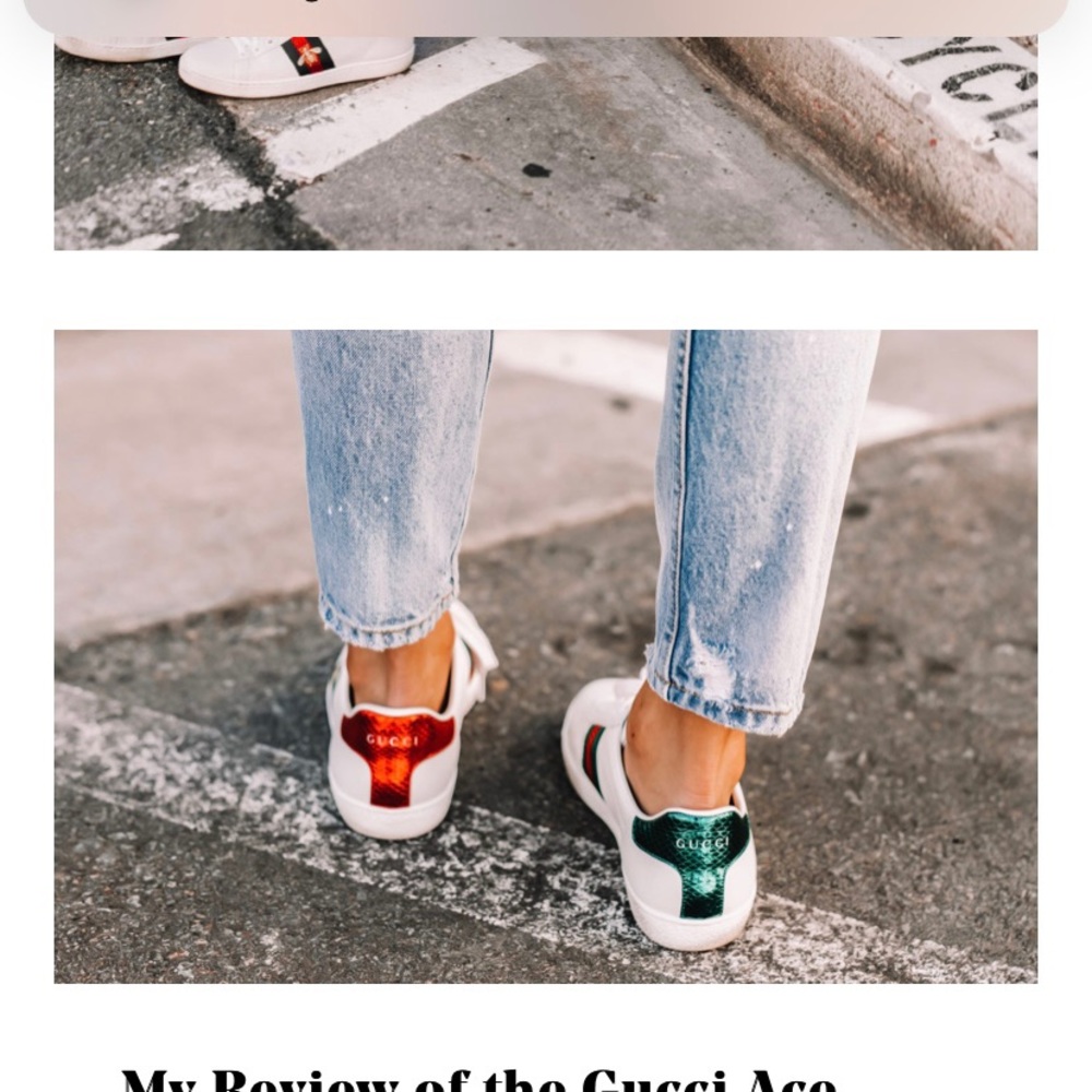 Authentic Gucci Sneakers